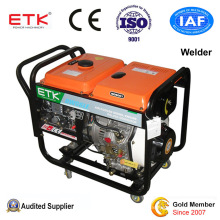 New Green Fan Case Diesel Welder Generator Set (DWG6LE)